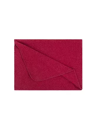 STEINER 1888 | Couverture en laine "Sophia" 145x190cm (Rubis) | beere